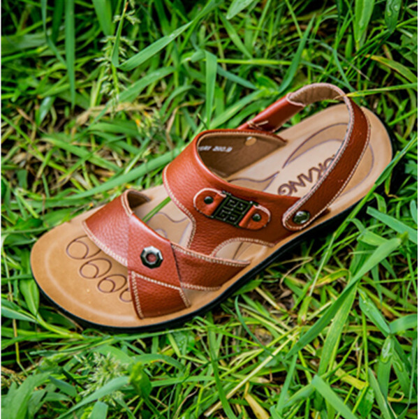 近期好价！奥康夏季男士凉鞋露趾休闲沙滩鞋