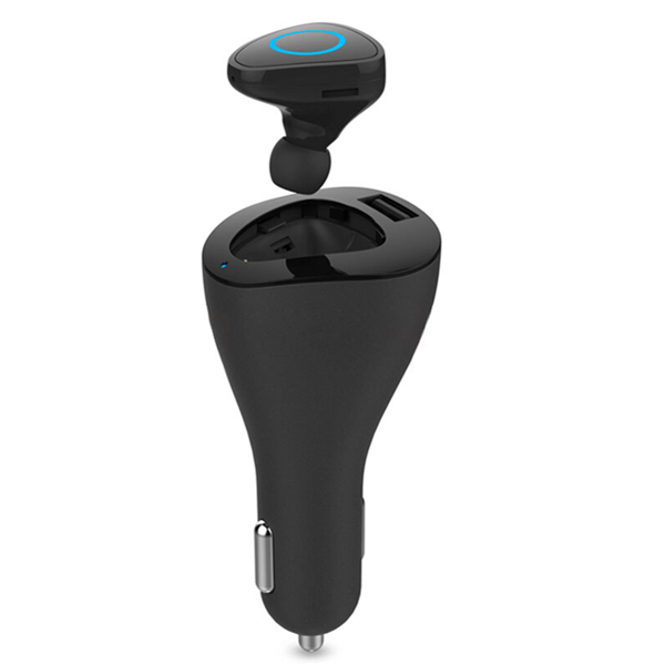 安全智能！dostyle DC606 车载USB充电器+车载蓝牙耳机