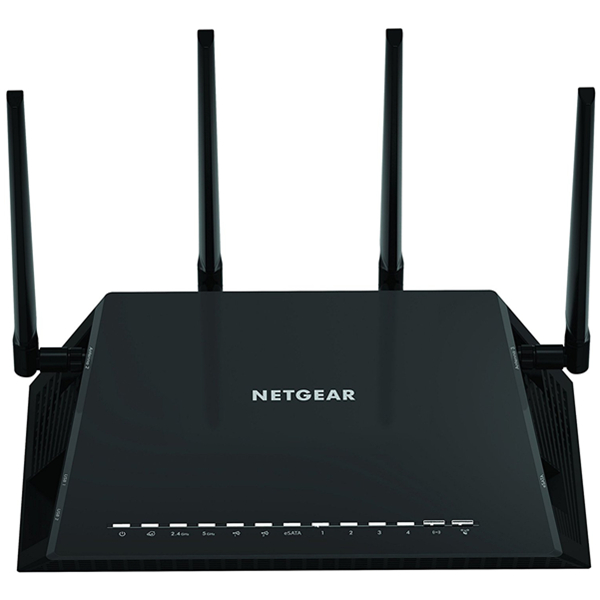 高速稳定！Netgear美国网件R7800 AC2600M双频千兆无线路由器