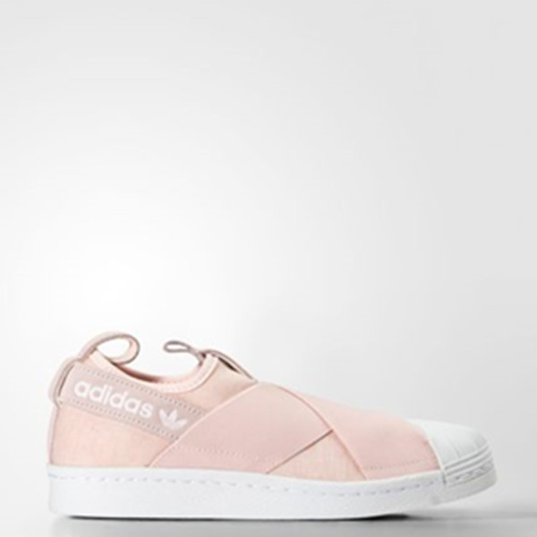 经典款式！阿迪达斯Superstar Slip On女鞋