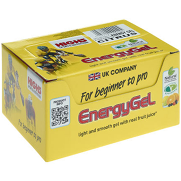 口感俱佳！High5 Energy Gel能量胶小袋装