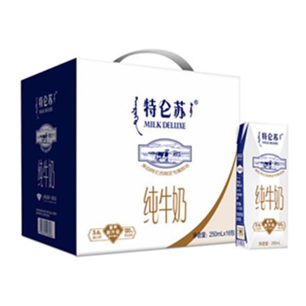 专属牧场！蒙牛特仑苏纯牛奶250ml*16盒营养升级