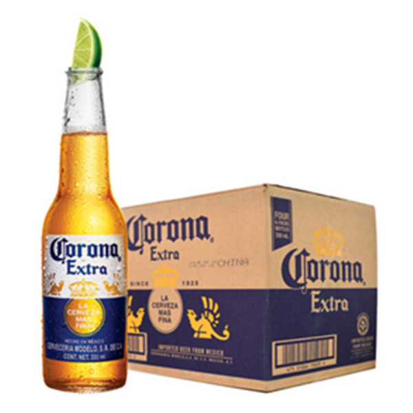 口感独特！科罗娜 墨西哥啤酒 330ml*24瓶