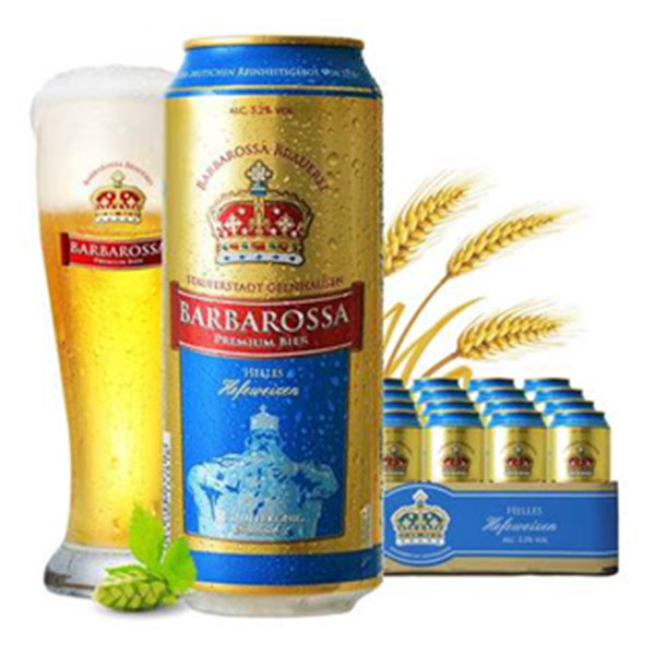 德国进口！凯尔特人 小麦啤酒500ml*24听