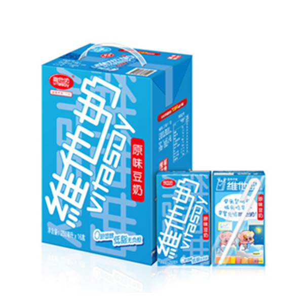 低脂肪！维他奶 原味豆奶250ml*16盒/箱