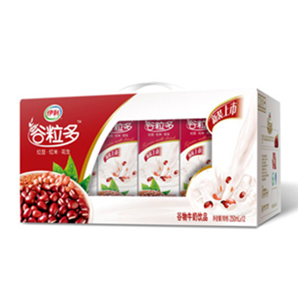 好营养！伊利谷粒多红谷谷物牛奶 250ml*12