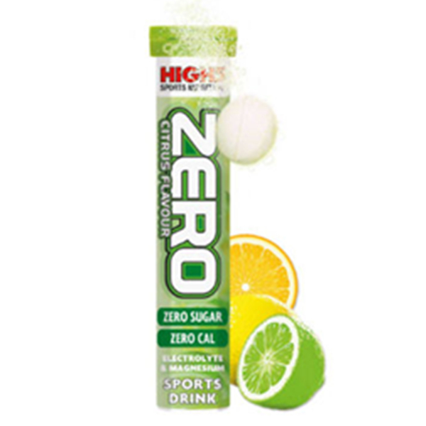 清新爽口！High5 Zero电解质泡腾片