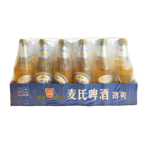近期好价！麦氏 1758 8&deg;P 劲爽啤酒 500ml*24瓶