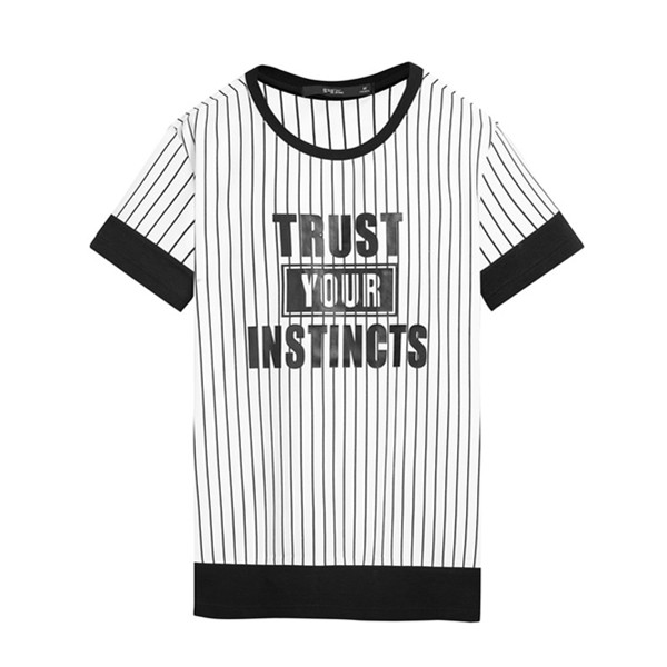 商场同款！gxgjeans男装夏季新品青年印花短袖圆领T恤