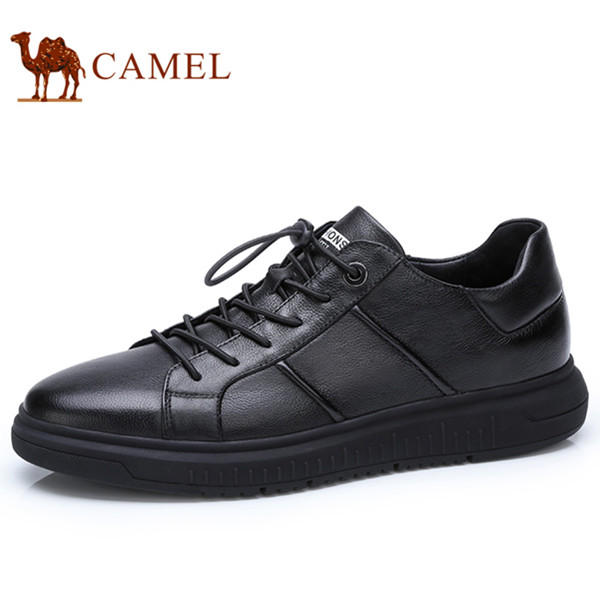 休闲时尚！CAMEL骆驼新品男滑板鞋