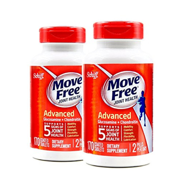 为了健康！旭福维骨力氨糖软骨素片红瓶基础版 2*170粒