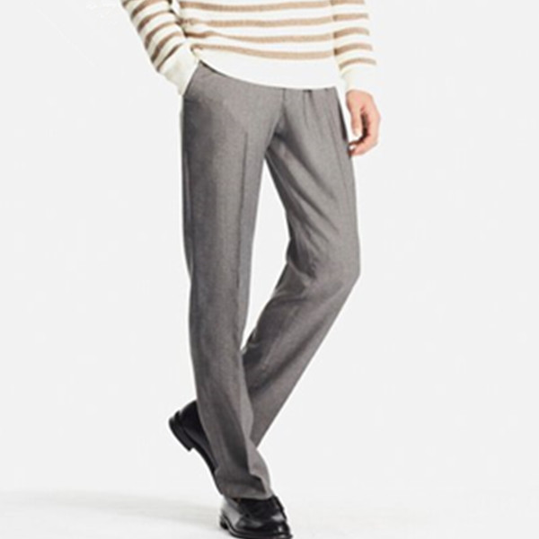 仅限165码！优衣库 193153 男士快干弹力休闲裤