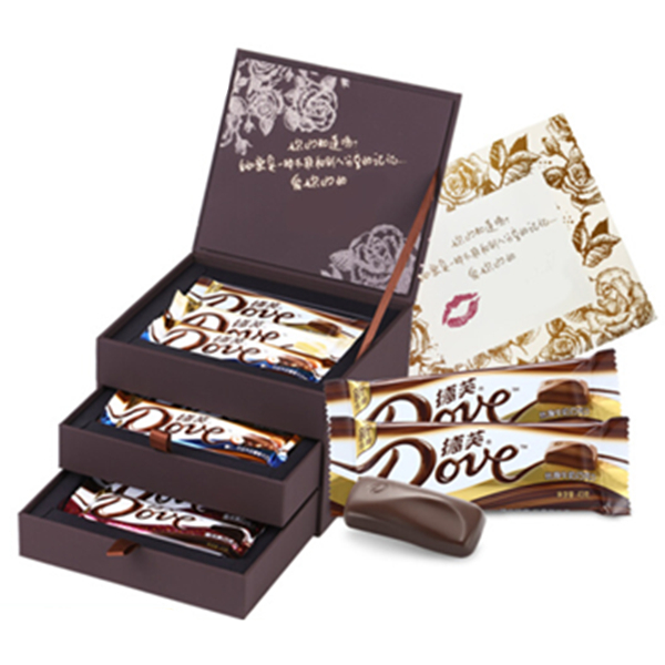 七夕备货！德芙巧克力礼盒女神款