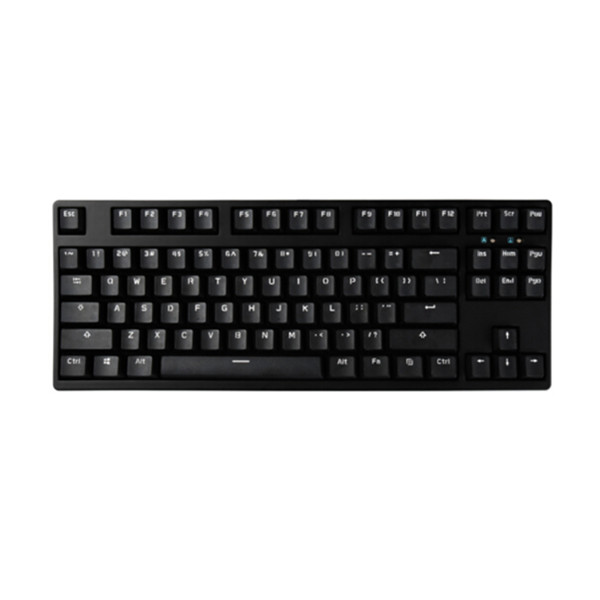 双色版！GANSS GS87游戏机械键盘（黑色绿轴）