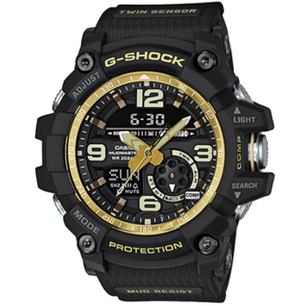 双重优惠！卡西欧G-SHOCK系列双显运动男表GG-1000GB-1A