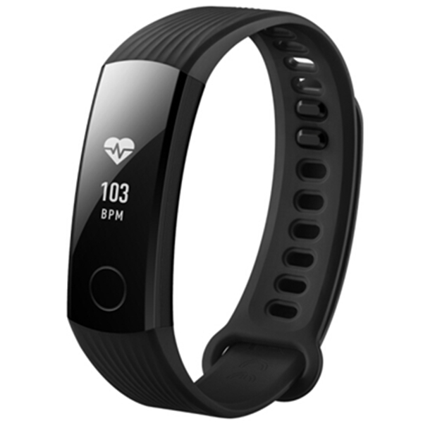 智能运动！荣耀手环3碳晶黑标准版