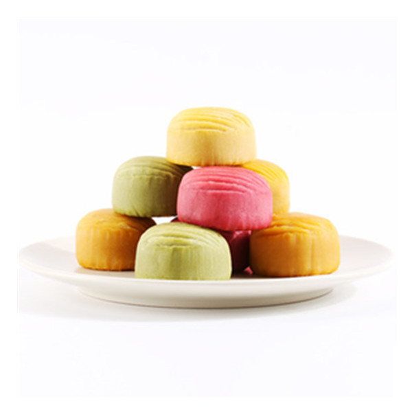 广式月饼！华美桃山皮月饼散装多口味