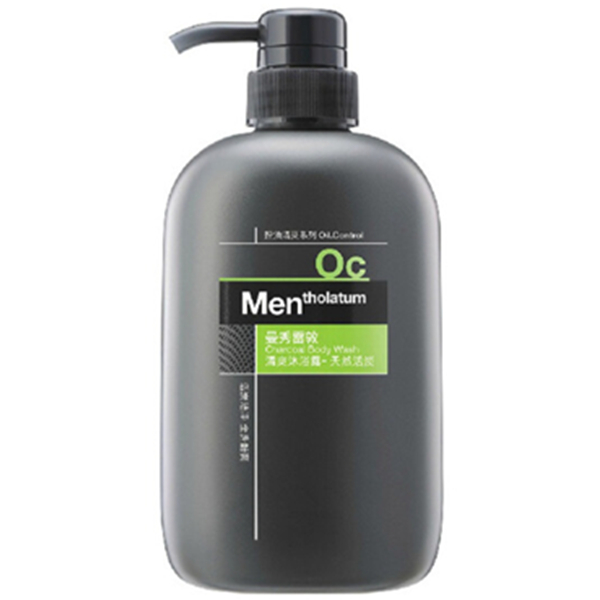 清爽舒畅！曼秀雷敦男士清爽沐浴露天然活炭500ml