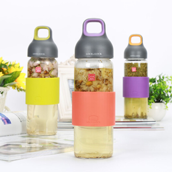 家庭办公好选择！乐扣乐扣便携式玻璃水杯LLG661G