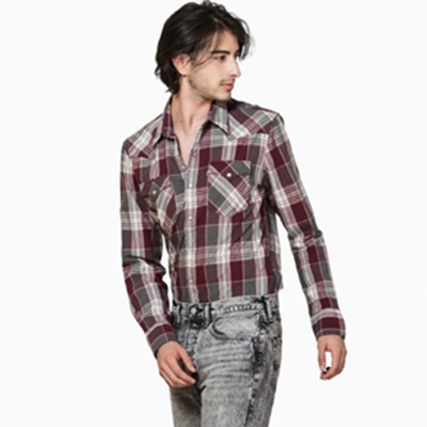 近期好价！Levi's李维斯格子长袖衬衫65816-0121