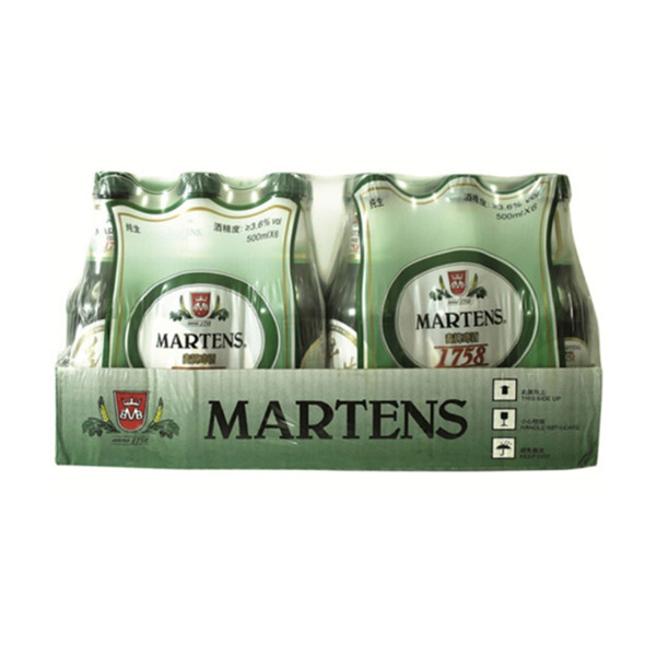 夏季必备！麦氏1758 10&deg;P 纯生啤酒 500ml*24瓶