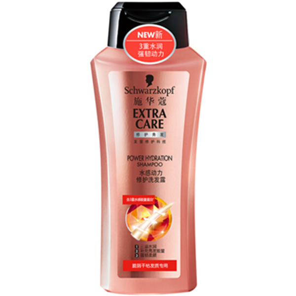 深透补水！施华蔻水感动力修护洗发露400ml