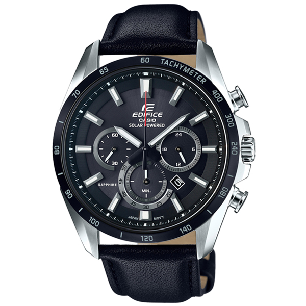 休闲商务！卡西欧(CASIO)手表 EDIFICE系列太阳能蓝宝石玻璃