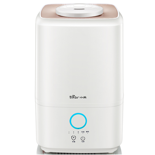 家居实用！小熊（Bear）加湿器 4L 大容量家用恒湿