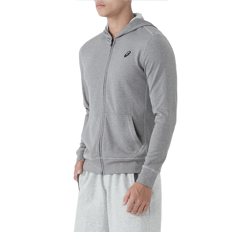 简约设计！ASICS亚瑟士男式运动连帽夹克140877