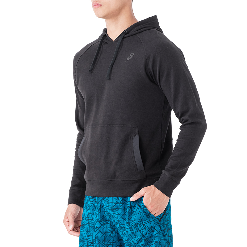 运动健身！ASICS亚瑟士男式运动连帽卫衣140881