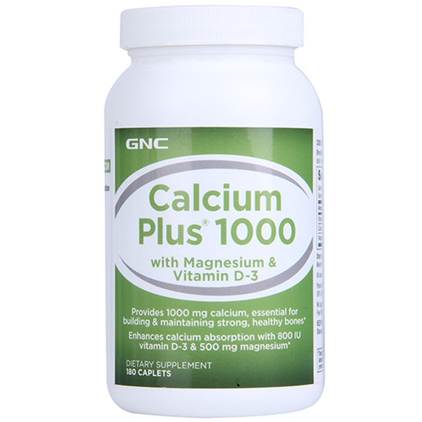 老少皆宜！GNC健安喜高含量钙180片/瓶