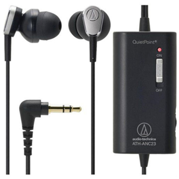 高性價比！audio-technica ATH-ANC23 入耳式主動降噪耳機