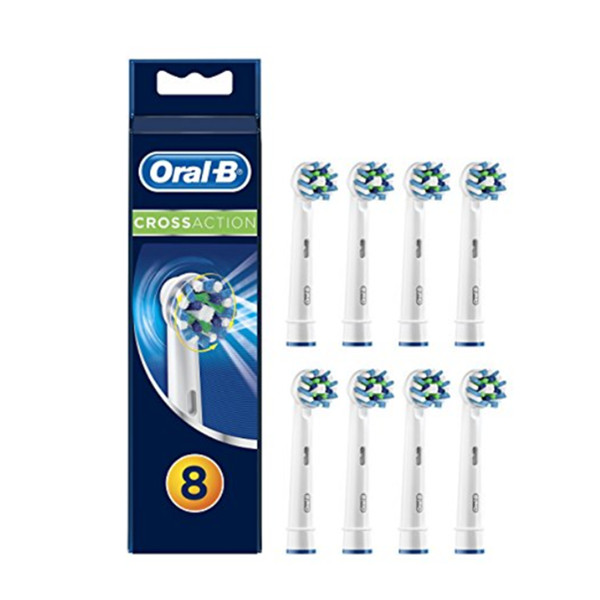 为了健康！欧乐B CrossAction电动牙刷更换头 8支