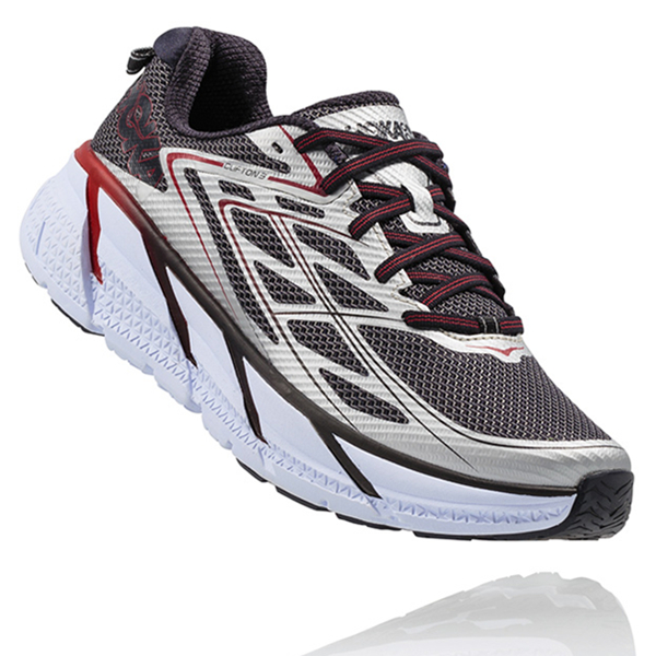 缓冲减震！HOKA ONE ONE男Clifton3跑鞋1012046