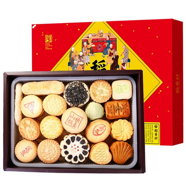 传承经典！稻香村糕点礼盒1500g