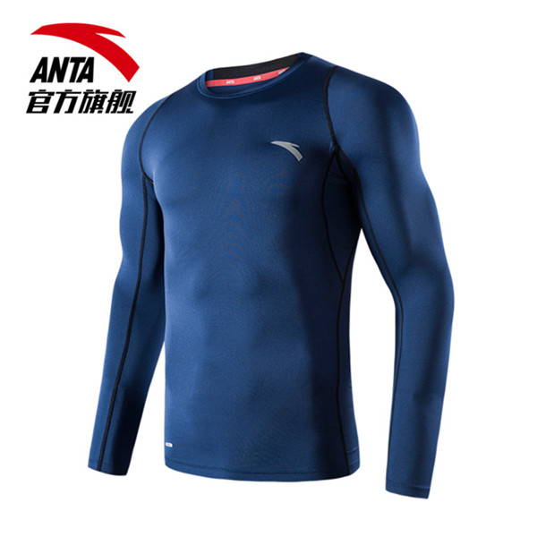 新品上市！安踏紧身衣男装健身服