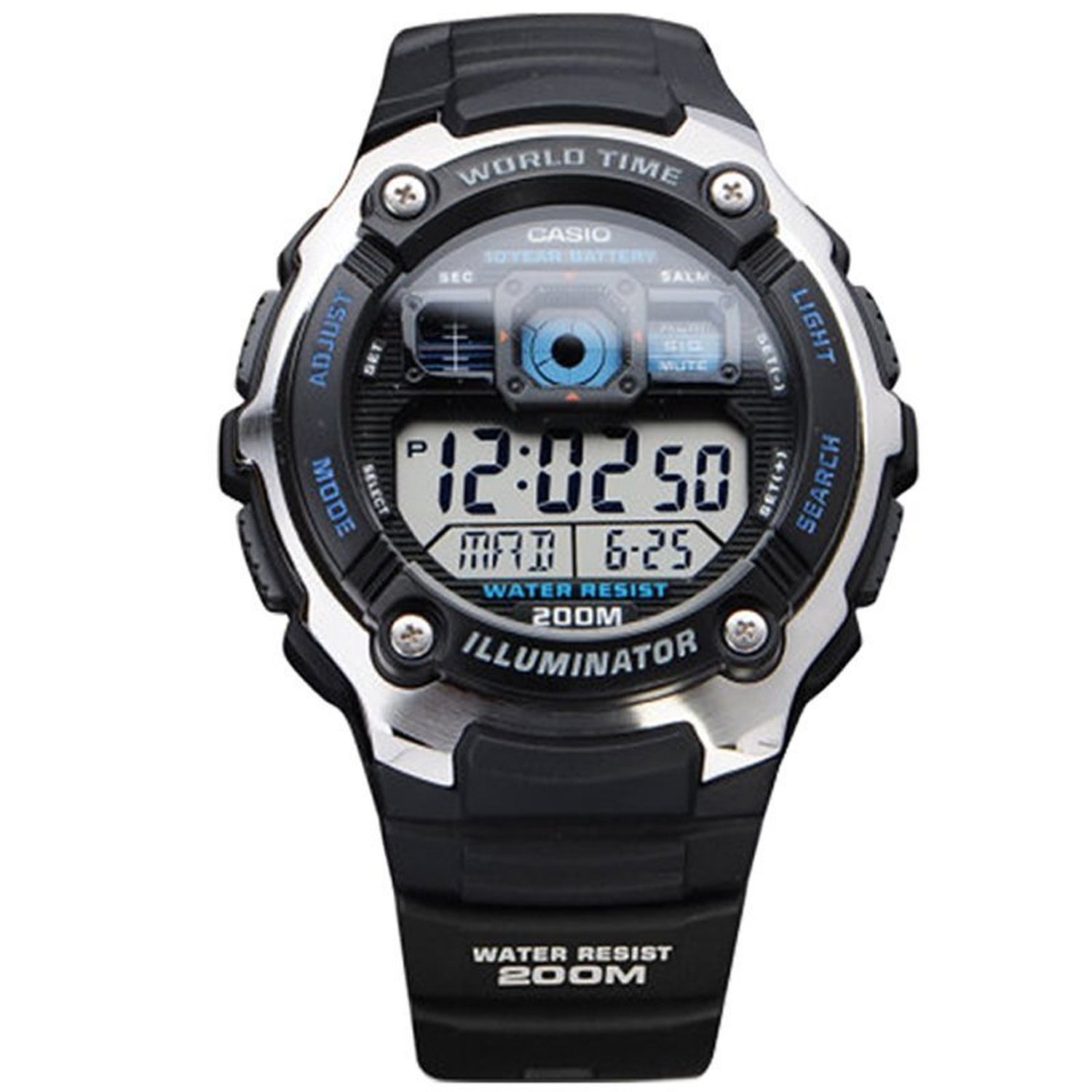 结实耐用！卡西欧 普通系列休闲男表AE-2000W-1A