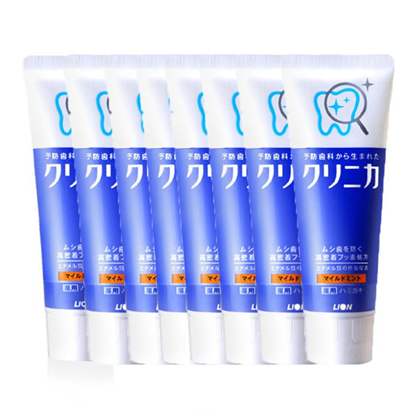 独特配方！LION狮王CLINICA酵素洁净立式牙膏130克/支*8
