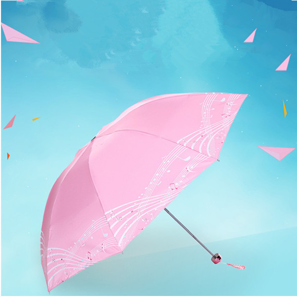 时尚典雅！天堂防晒防紫外线遮阳伞