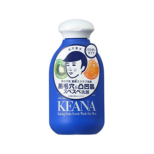 收敛毛孔！石泽研究所男士毛孔抚子小苏打洁面粉100g