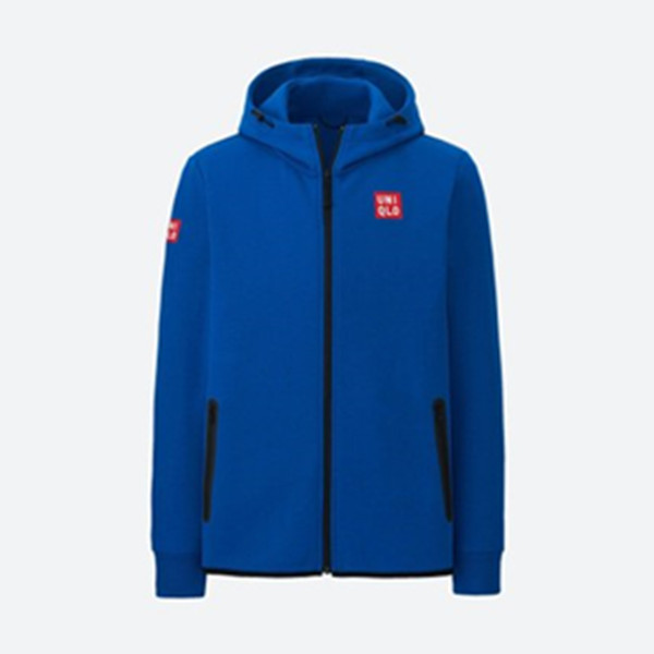 双色可选！优衣库NK DRY弹力运动拉链连帽开衫 191510