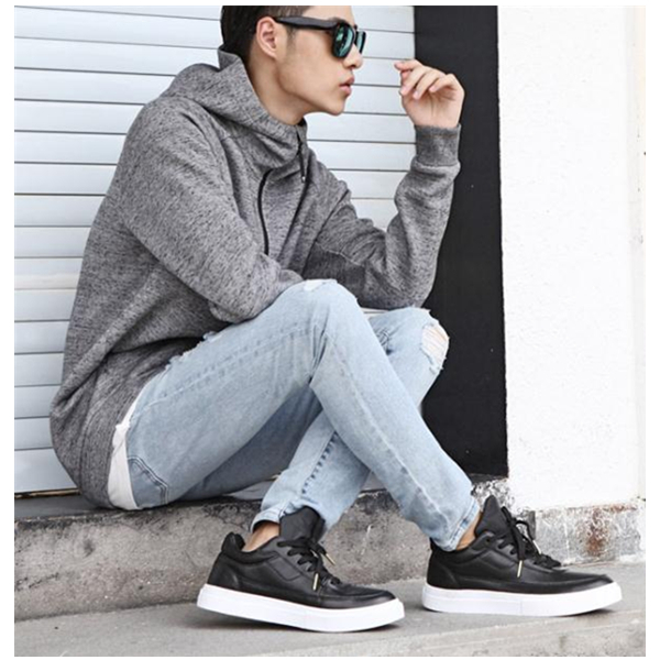 99聚划算！李宁 男子 暗黑滑板鞋