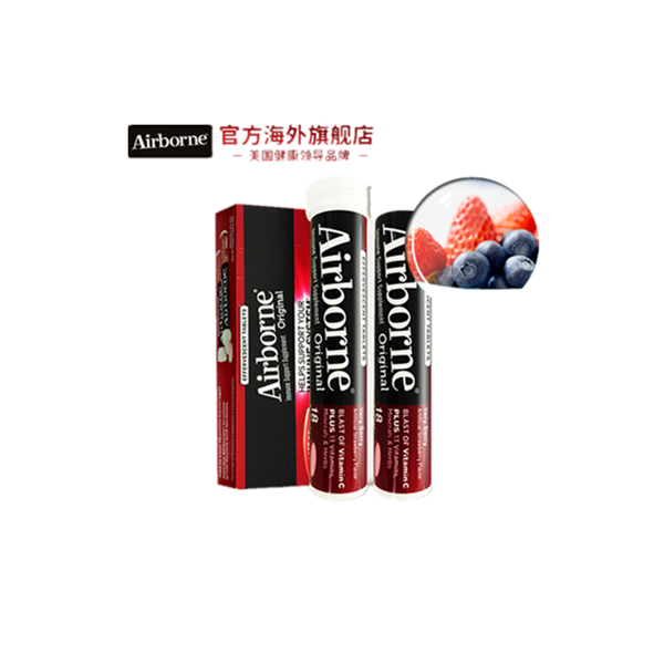 健康营养！Schiff Airborne美国进口多种维生素C复合