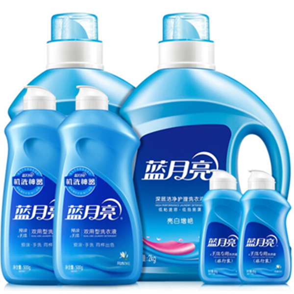 轻松洁净！蓝月亮套装10.32斤