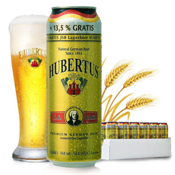 德国进口！狩猎神拉格啤酒568ml*24听