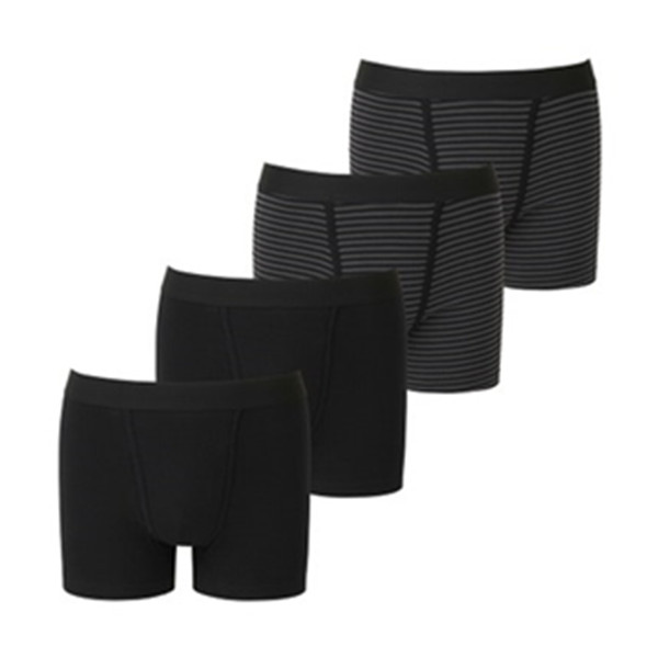 贴身舒适！优衣库 男装 针织短裤 (4件装) 194803