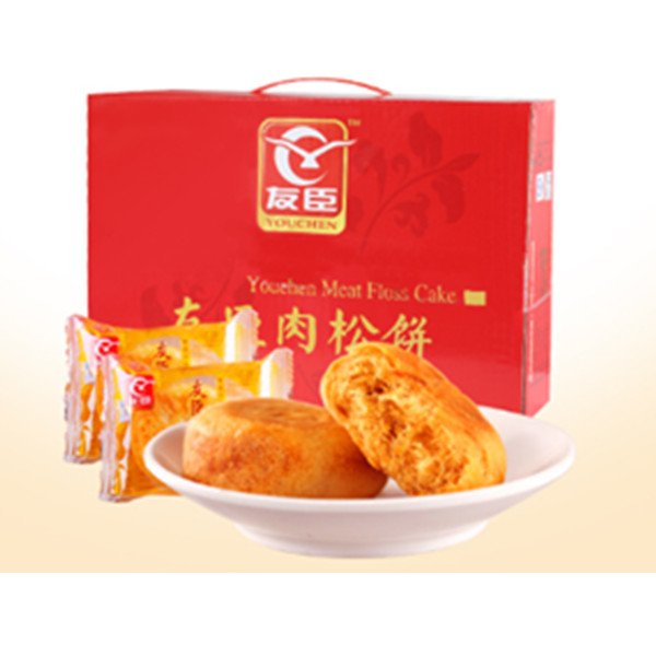 99聚划算！友臣肉松饼整箱2.5斤装