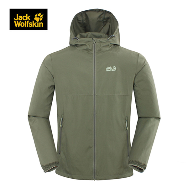 99聚划算！17春夏Jackwolfskin狼爪户外 男士软壳冲锋衣