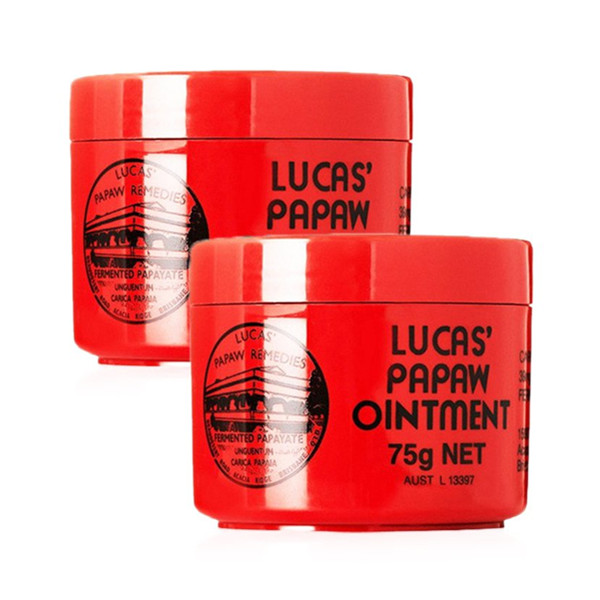 一支多用！LUCAS' 卢卡斯神奇番木瓜万用膏75克*2件装