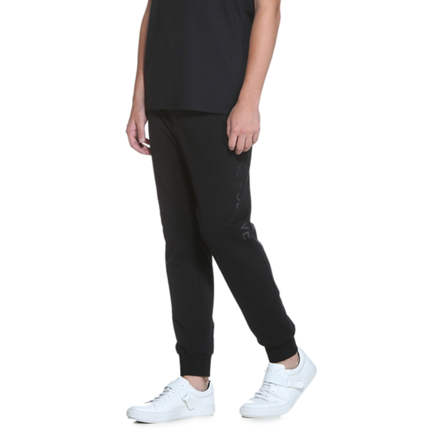 99聚划算！TRENDIANO棉质字母休闲裤九分裤3HC1062810